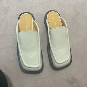 Proenza Schouler Square loafer mules- 40